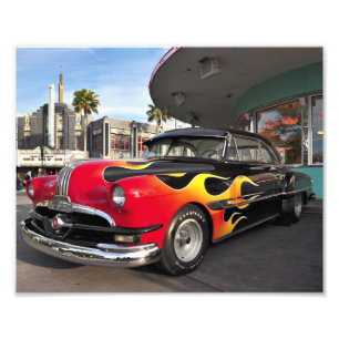 50's American Hot-Rod Photo Print