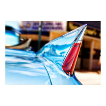 50's car fin