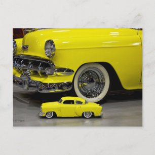 50s Classic Chevrolet Postcard