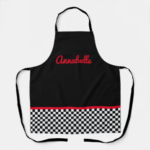 50's diner Personalise Apron
