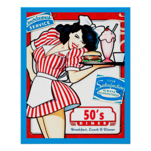 50s Diner   Poster