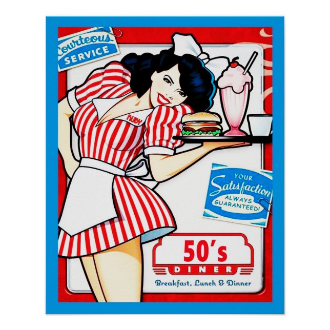 50s Diner   Poster (Front)