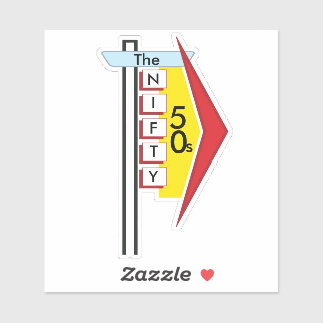 50s Diner Sign 3 (Sheet)