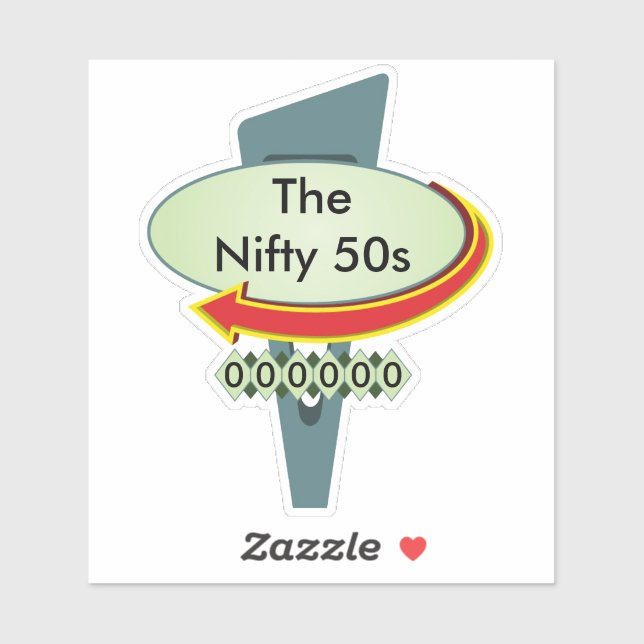 50s Diner Sign 4 (Sheet)