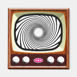 50s Hypno-TV Magnet