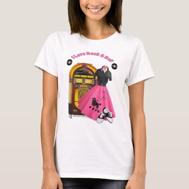 50's I Love Rock & Roll T-Shirt (Front)