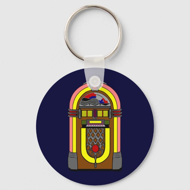 '50s Jukebox Key Ring (Front)