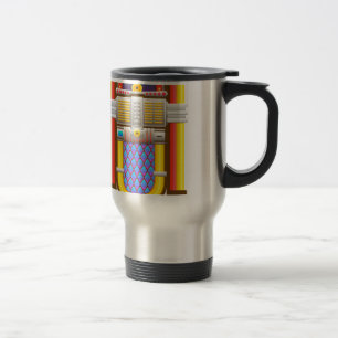 50s old fashioned jukebox travel mug