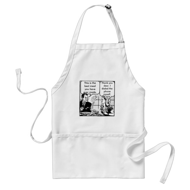 50's Retro Couple Apron (Front)