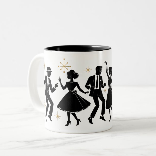 50's Rock ‘n’ Roll Dance mug (Front Left)