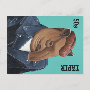 50s Tapir Postcard