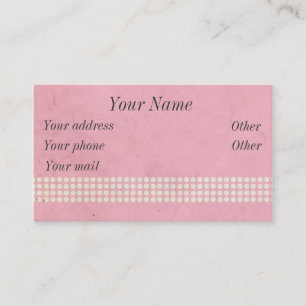 50's vintage business card
