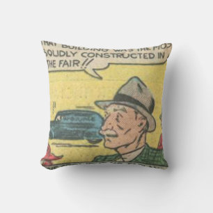 50s Vintage Comics Best gift for comics lovers Cushion