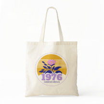 50th 60th birthday modern sun colourful Tote Bag