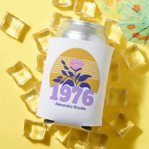 50th 60th birthdays modern colourful name Cooler