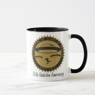 50th Abduction Anniversary Glass Mug