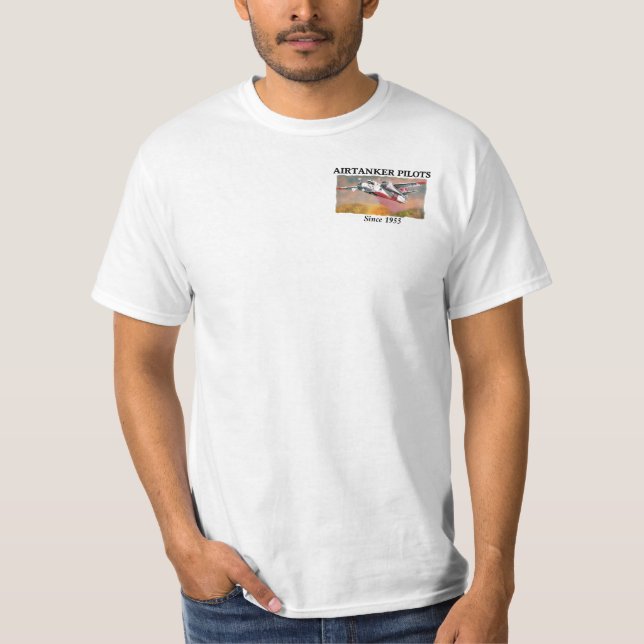 50th Anniversary Airtanker Pilots T-Shirt (Front)