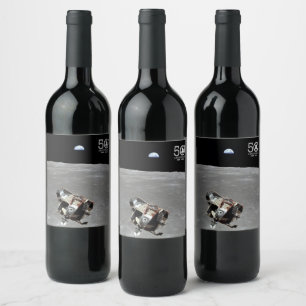 50th Anniversary, Apollo 11 Mission Moon Landing: Wine Label