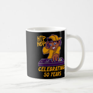 50th Anniversary Black History Dj Dance Rapper Hip Coffee Mug