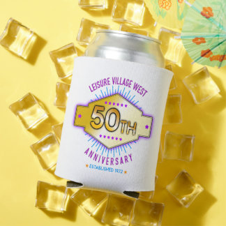 50th Anniversary Can Cosy Can Cooler