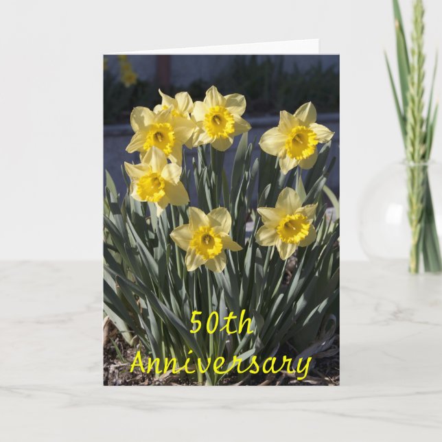 50th anniversary Card (Front)