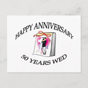 50th. ANNIVERSARY Card