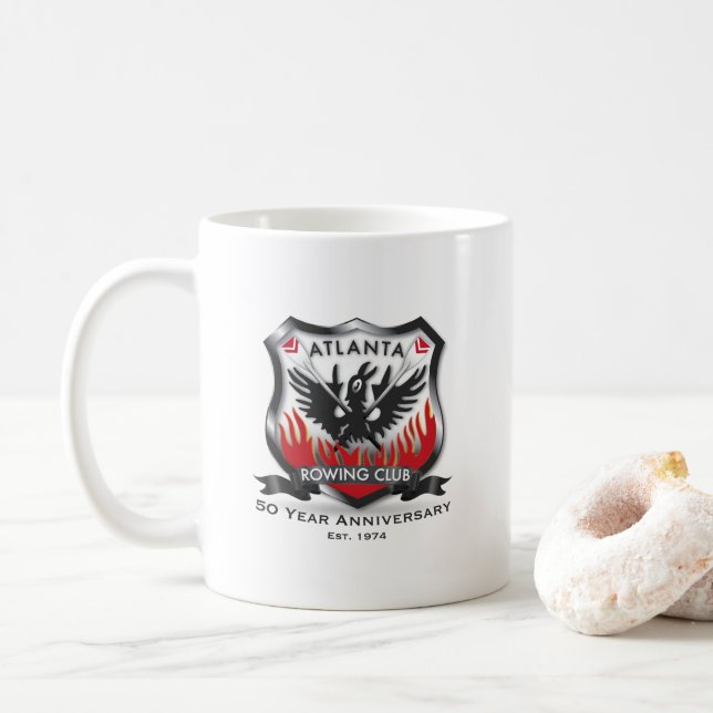50th Anniversary Classic 11 oz Coffee Mug (With Donut)