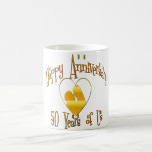 50th. Anniversary Coffee Mug