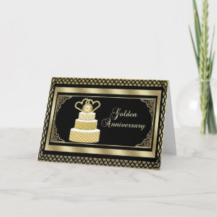 50th Anniversary Congratulations Card
