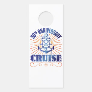 50th Anniversary Cruise Door Hanger