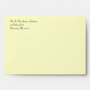 50th Anniversary - Custom Invitation Envelopes