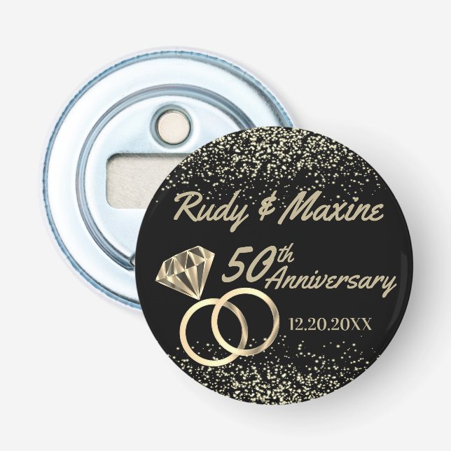 50th Anniversary Design Bottle Opener (Front)