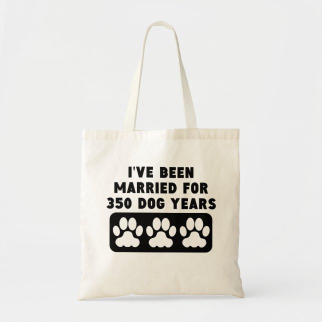 50th Anniversary Dog Years Tote Bag (Front)