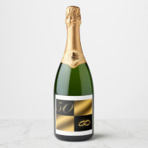 50th, anniversary, Food and Beverage Label Set