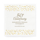 50th Anniversary Gold Love Hearts Confetti 