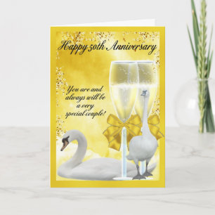 50th Anniversary - Golden Anniversary Card