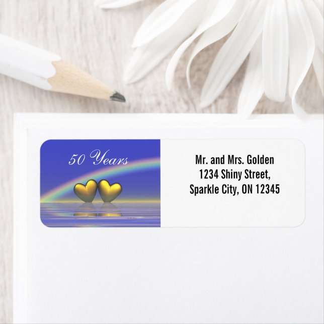 50th Anniversary Golden Hearts (Insitu)