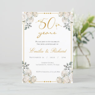 50th anniversary invitation