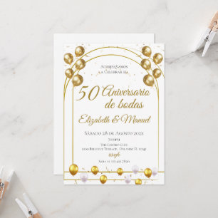 50th Anniversary invitation