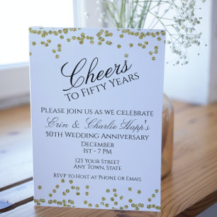 50th Anniversary Invitation