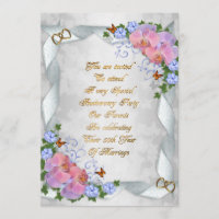 50th Anniversary invitation for parents