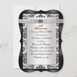 50th Anniversary invitation new shape!