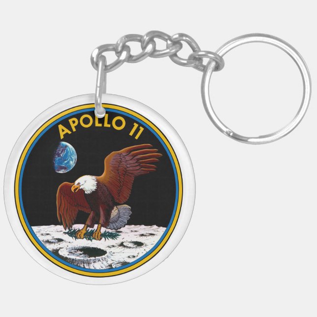50th Anniversary Moon Landing, Apollo 11 insignia: Key Ring (Back Left)