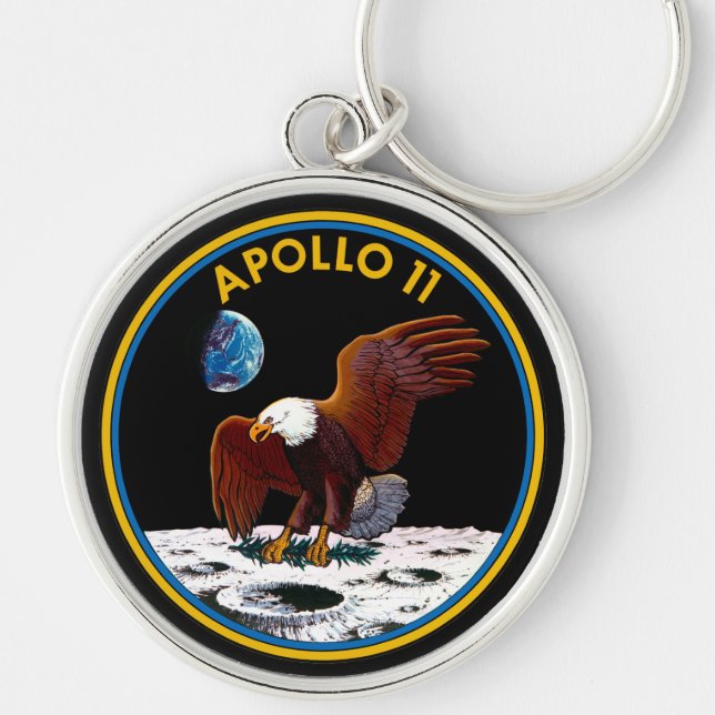 50th Anniversary Moon Landing, Apollo 11 insignia: Key Ring (Front)