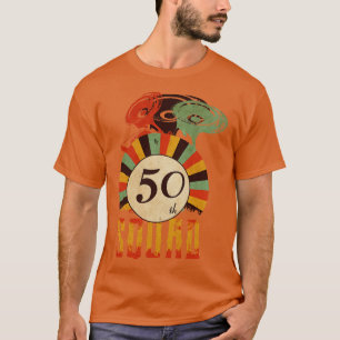50th anniversary music squad birthday gift vintage T-Shirt