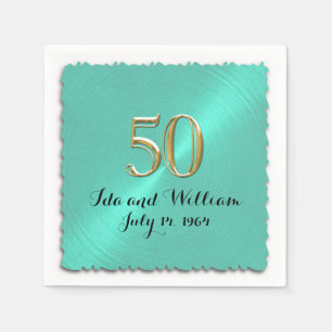 50th Anniversary Napkin