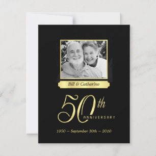 50th Anniversary Party - Custom Photo Invitations