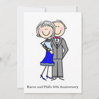 50th Anniversary Party Invitation