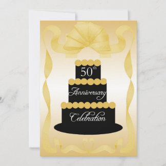 50th Anniversary Party Invitation