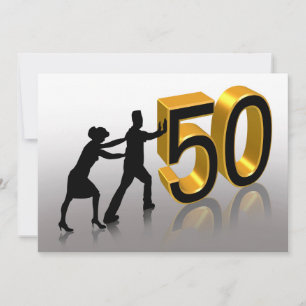 50th Anniversary Party Invitation